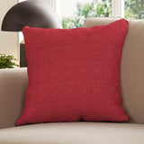 Jute Cushion - Carmine
