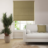 Jute Roman Blind - Kiwi