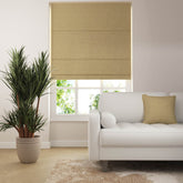 Jute Roman Blind - Mellow