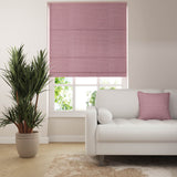 Jute Roman Blind - Rose