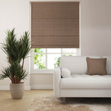 Jute Roman Blind - Saddle