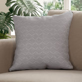 Foliate Cushion - Silver