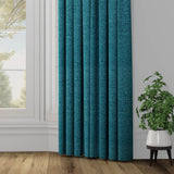 Nigma Curtain- Cyan