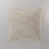 Monstera Cushion - Sand