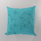 Stucco Cushion - Cyan