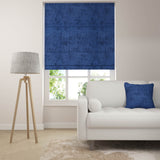 StuccoRoman Blinds - Denim