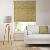 Stucco Roman Blinds - Fern