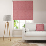 Stucco Roman Blind - Flamingo