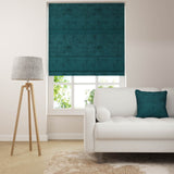 Stucco Roman Blinds - Jade