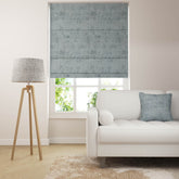 Stucco Roman Blinds - Steel