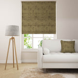 Stucco Roman Blinds - Thyme