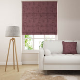 Stucco Roman Blind - Wine