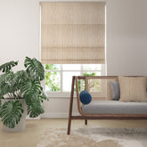 Travertine Roman Blind - Hazel