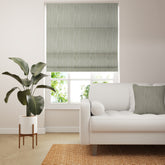 Travertine Roman Blind - Sage