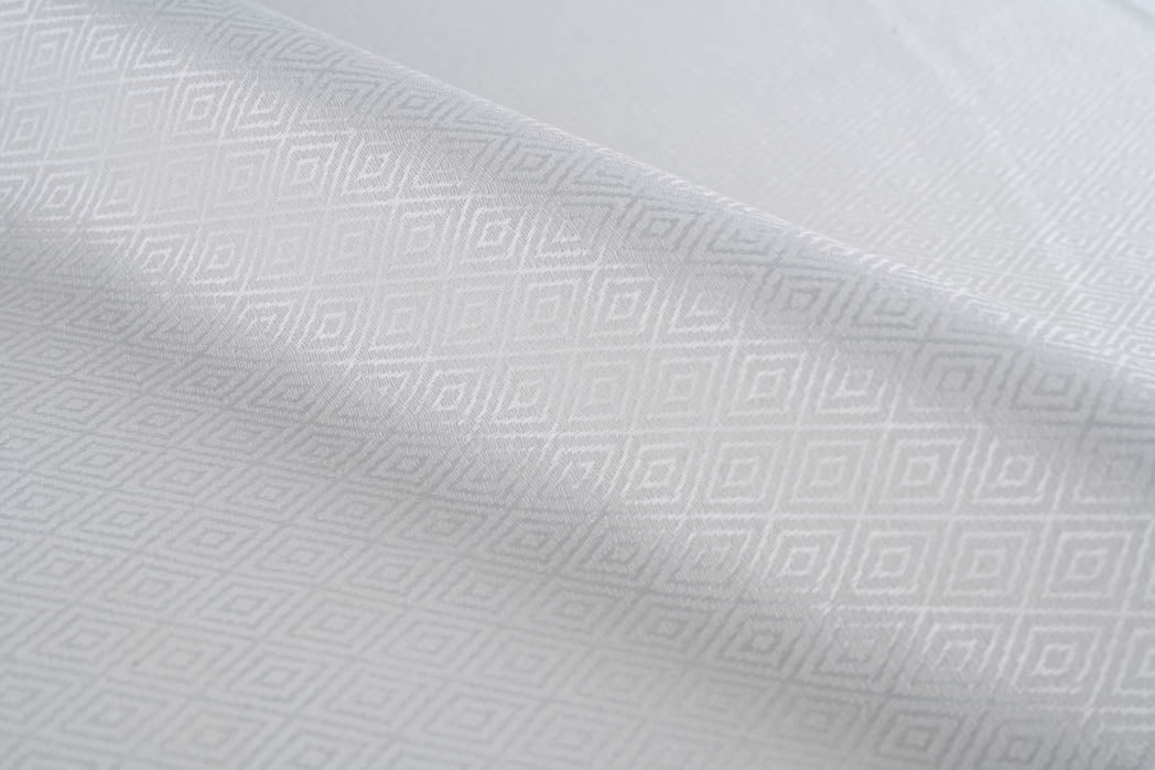 Birdseye Cushion - White