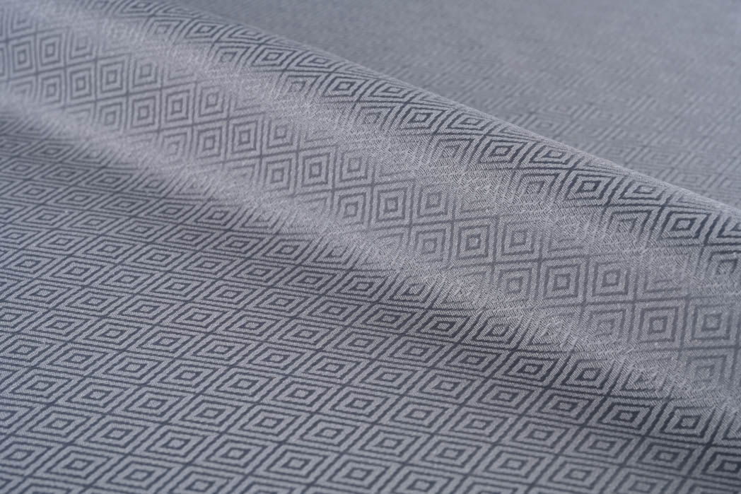 Birdseye Cushion - Silver