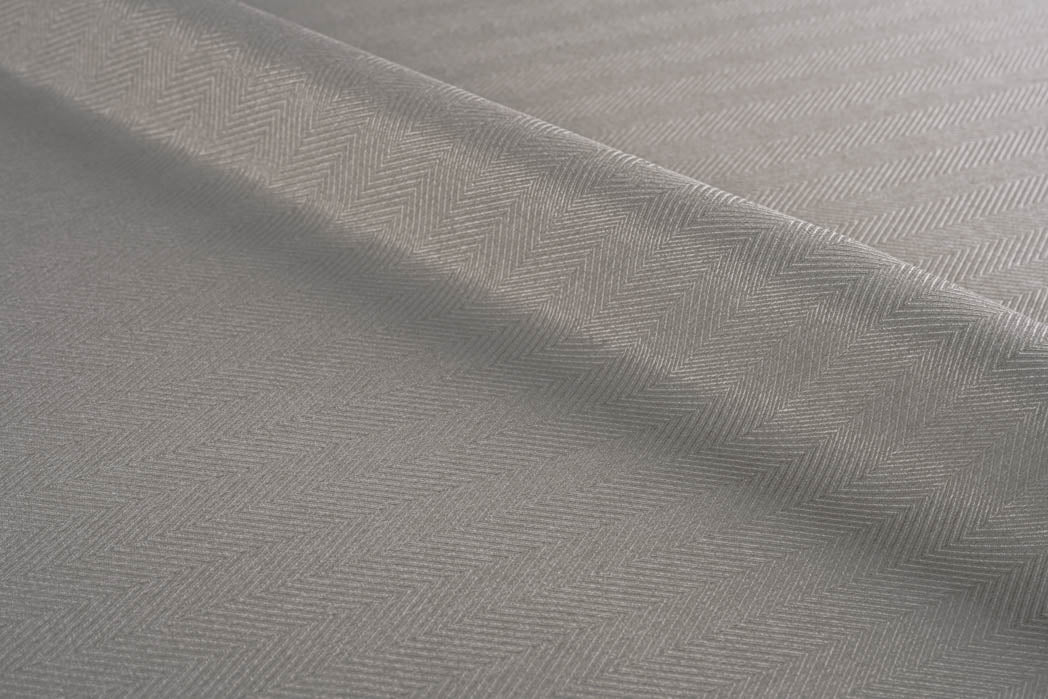 Herringbone Curtain- Almond