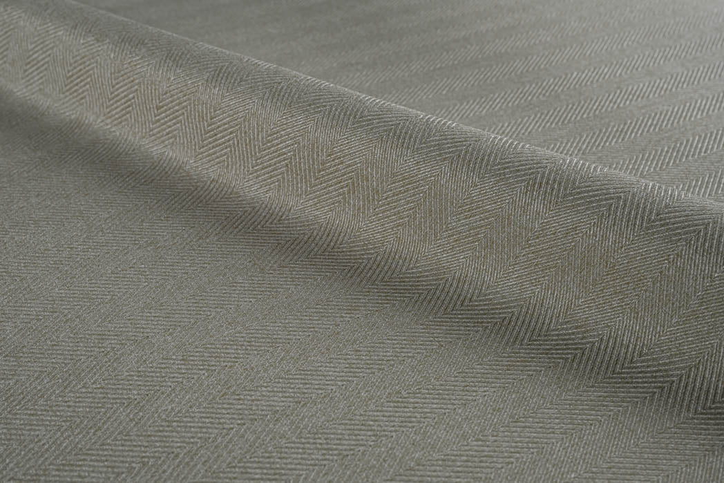 Herringbone Curtain- Sand