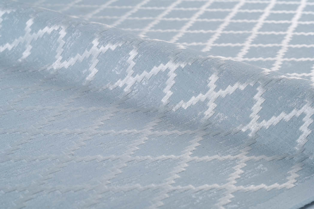 Lozenge Cushion - Sky