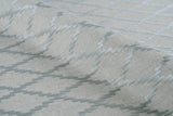 Lozenge Cushion - Leek