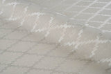 Lozenge Cushion - Oyster