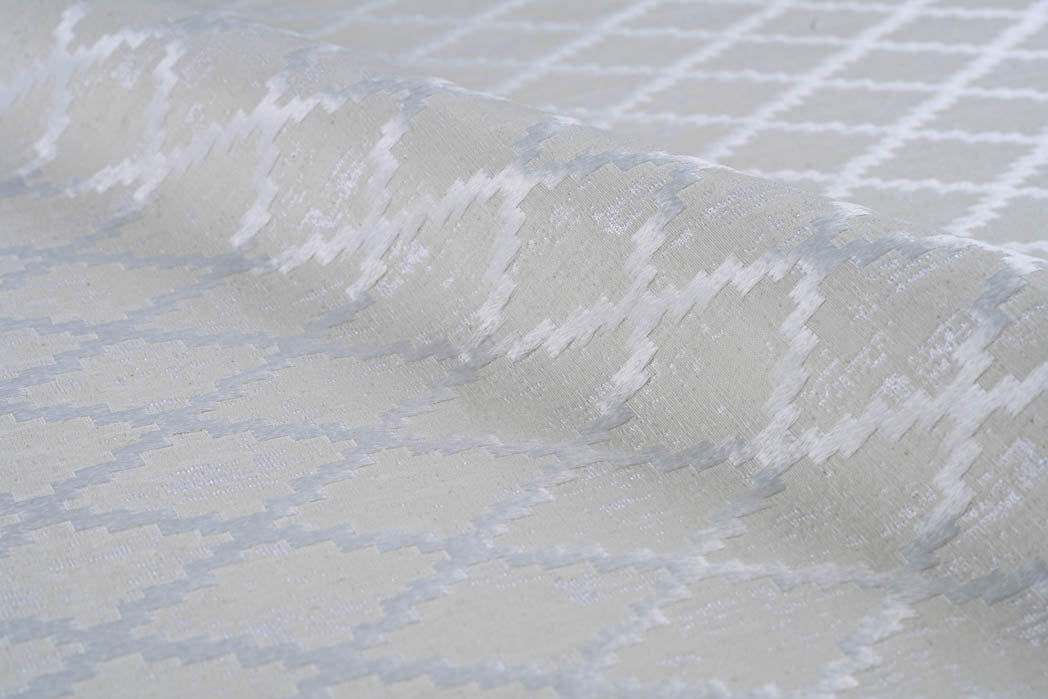 Lozenge Cushion - White