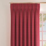 Jute Curtain- Carmine