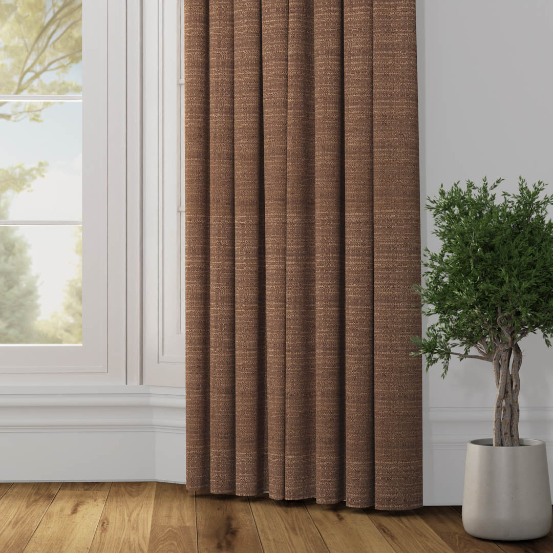 Jute Curtain- Khaki