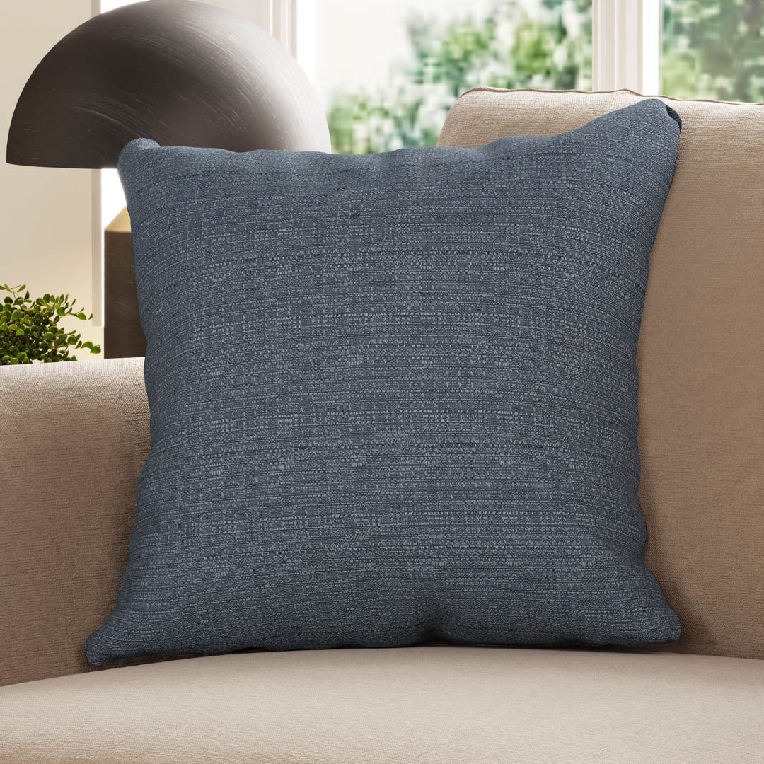 jute  Cushion - Prussian