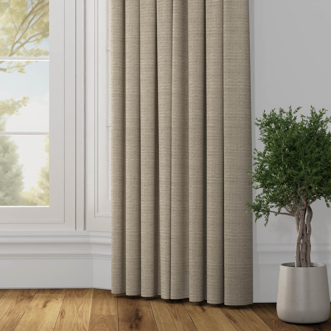 Jute Curtain- Sand