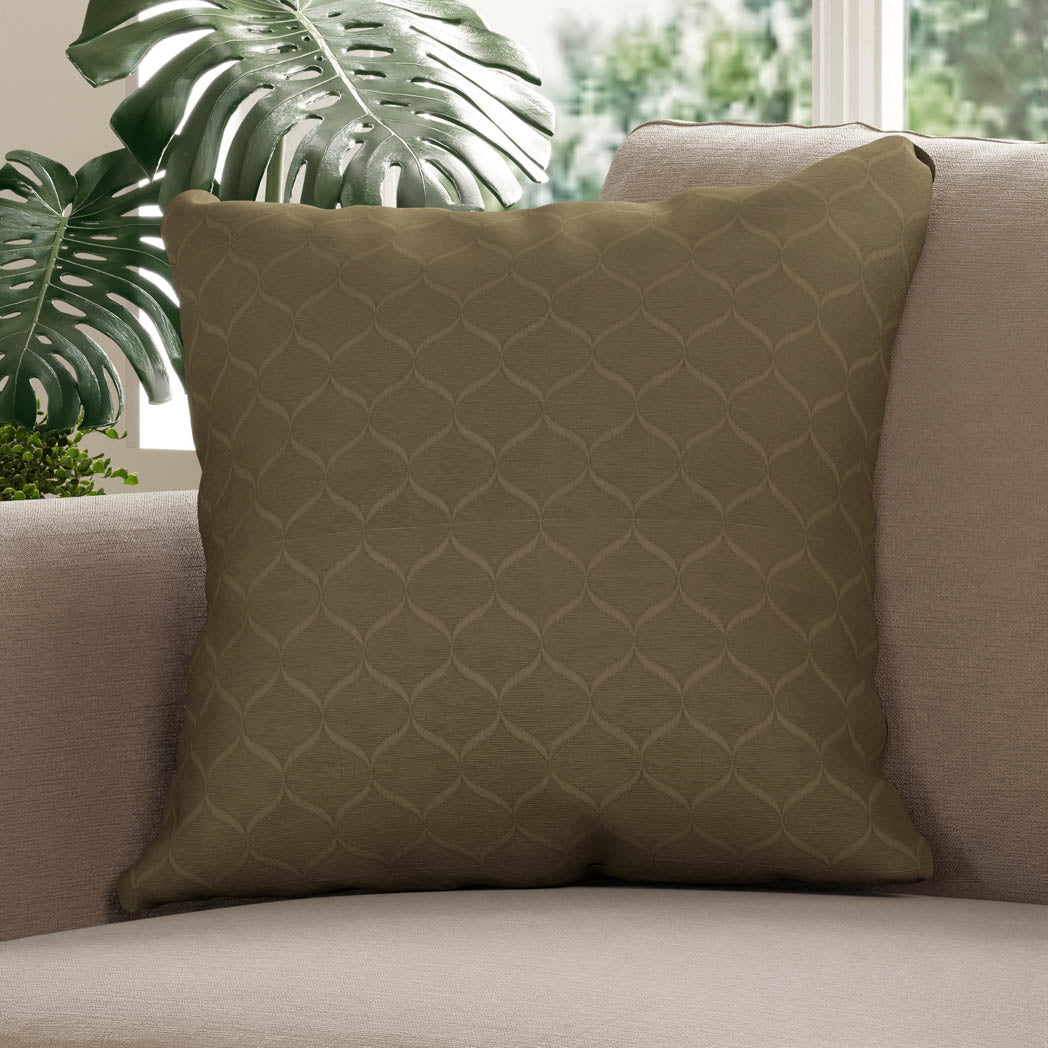 Foliate  Cushion - moss