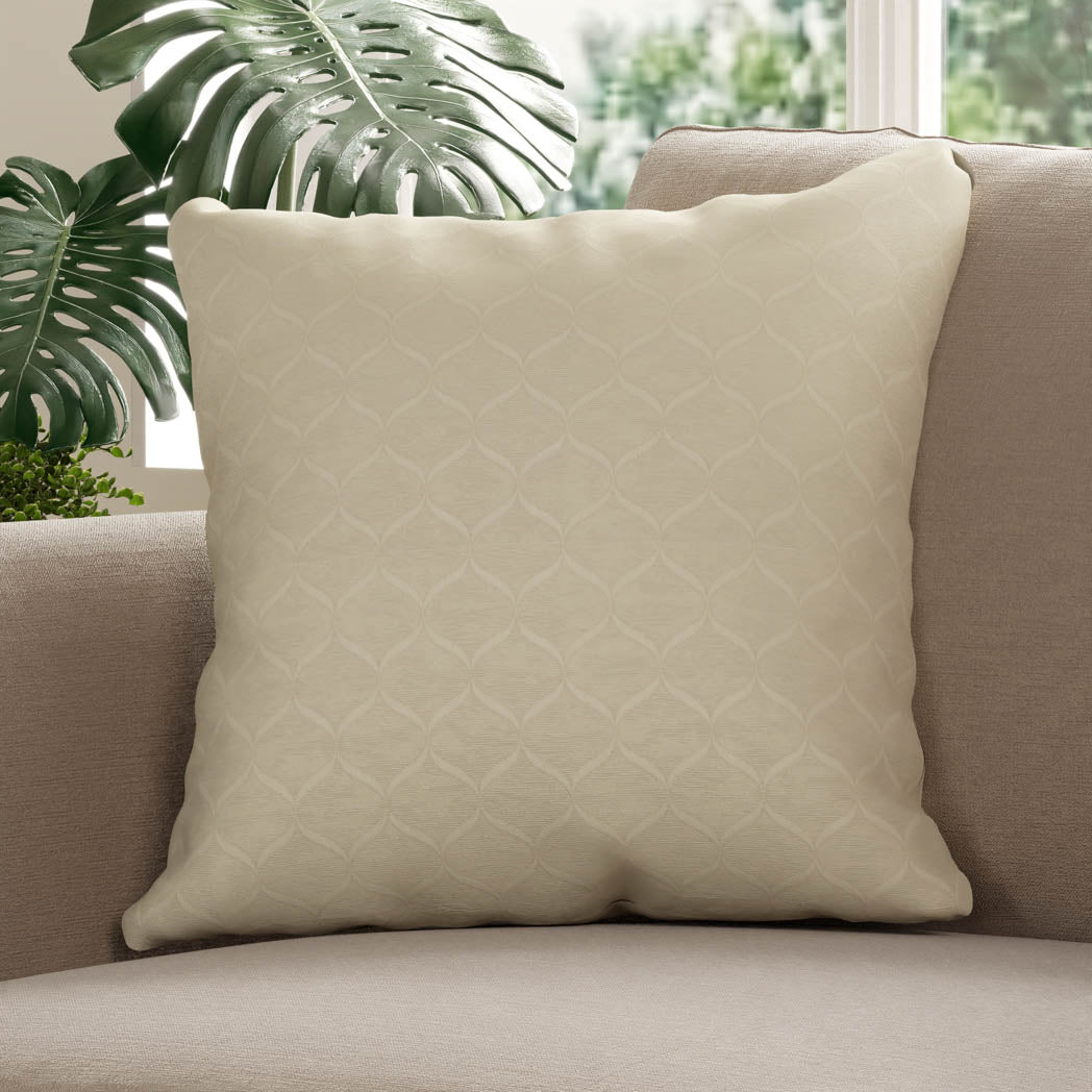 Foliate  Cushion - Oyster