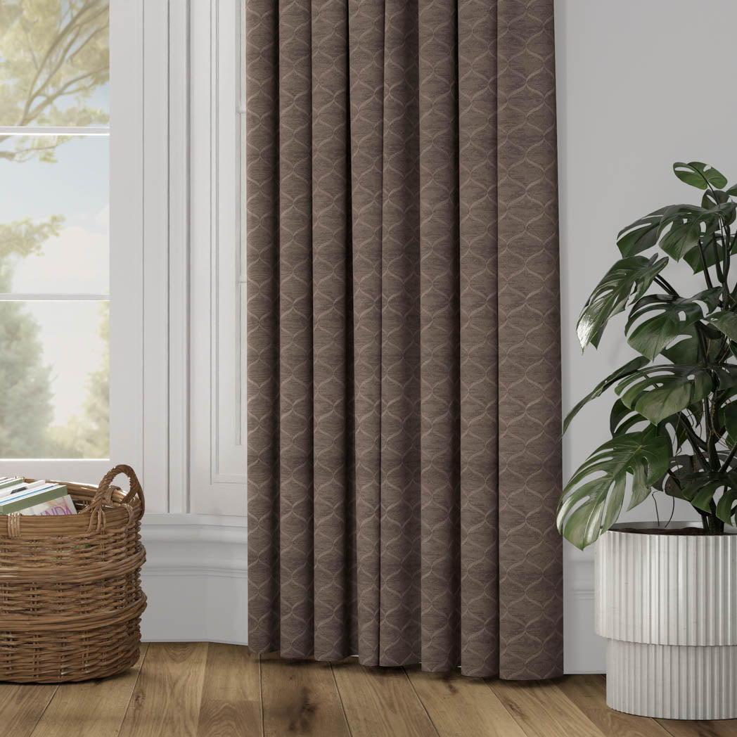 Foliate Curtain- Wood