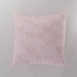 Monstera  Cushion - Flamingo