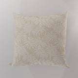 Monstera  Cushion - Sand