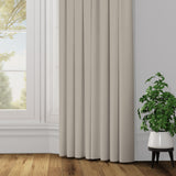 Oblique Dimout Curtain - Oyster