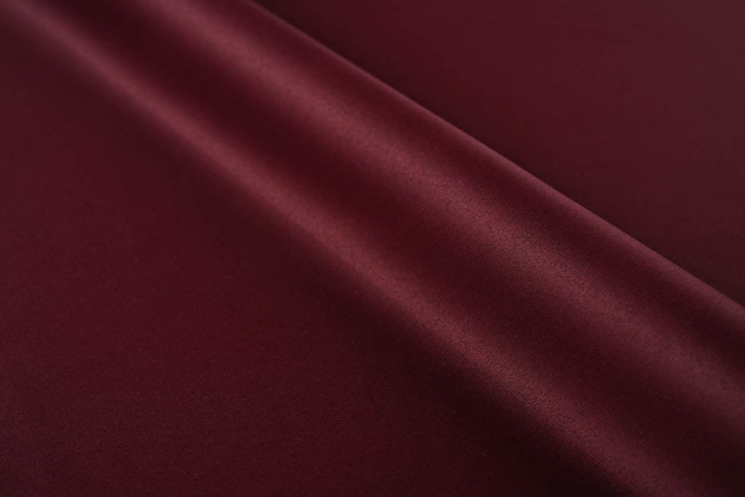 Oblique Dimout Cushion  - Wine