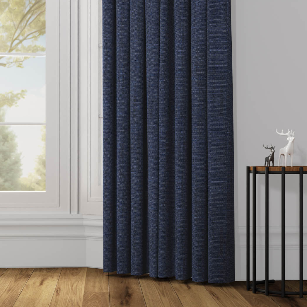 Plato Curtain - Denim