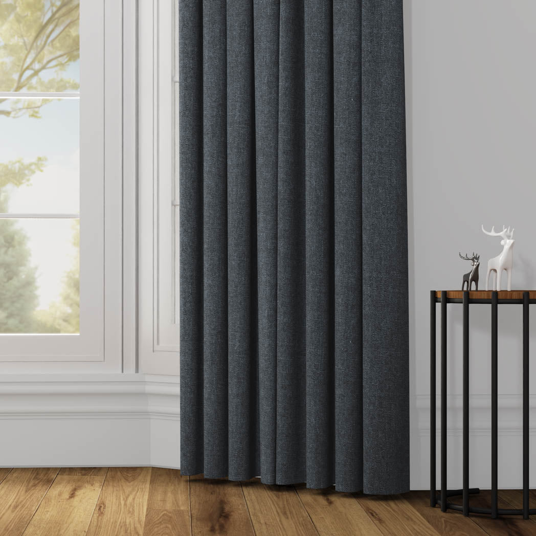 Plato Curtain- Prussian