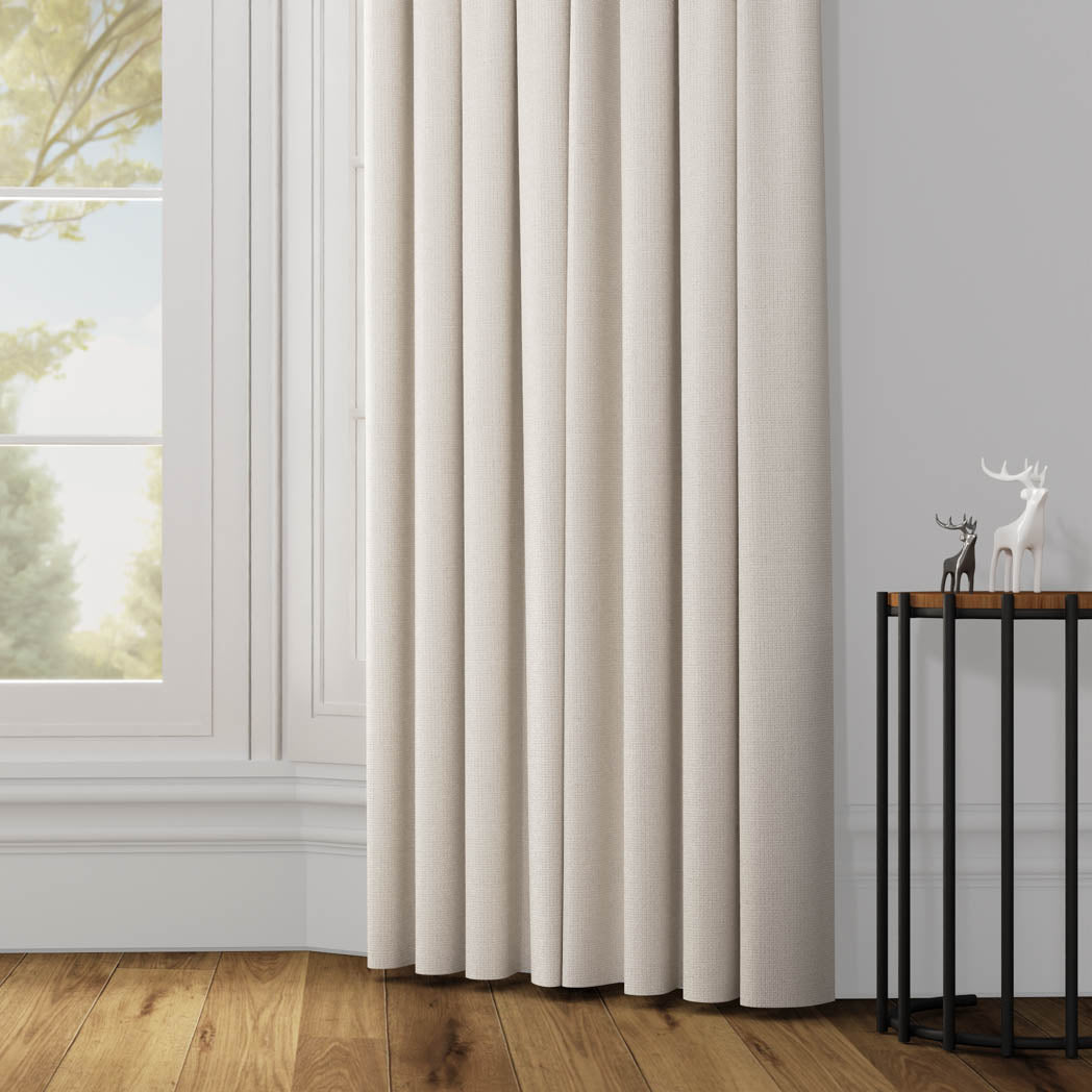 Plato Curtain - White