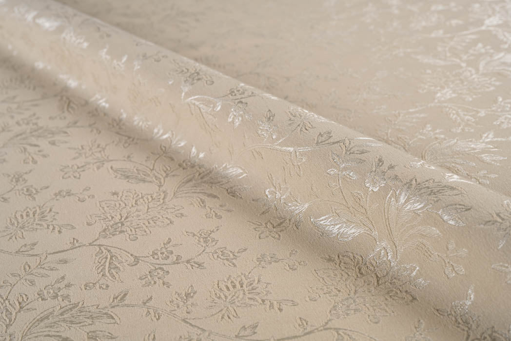 Jacobean Curtain- Almond