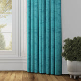 Stucco Curtain- Cyan