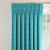 Stucco Curtain- Cyan