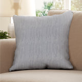 Travertine Cushion - Silver