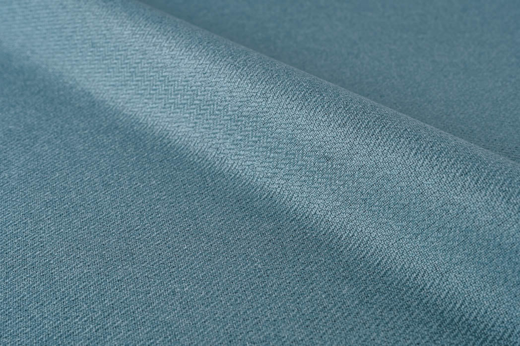 Tweed Curtain - Aqua